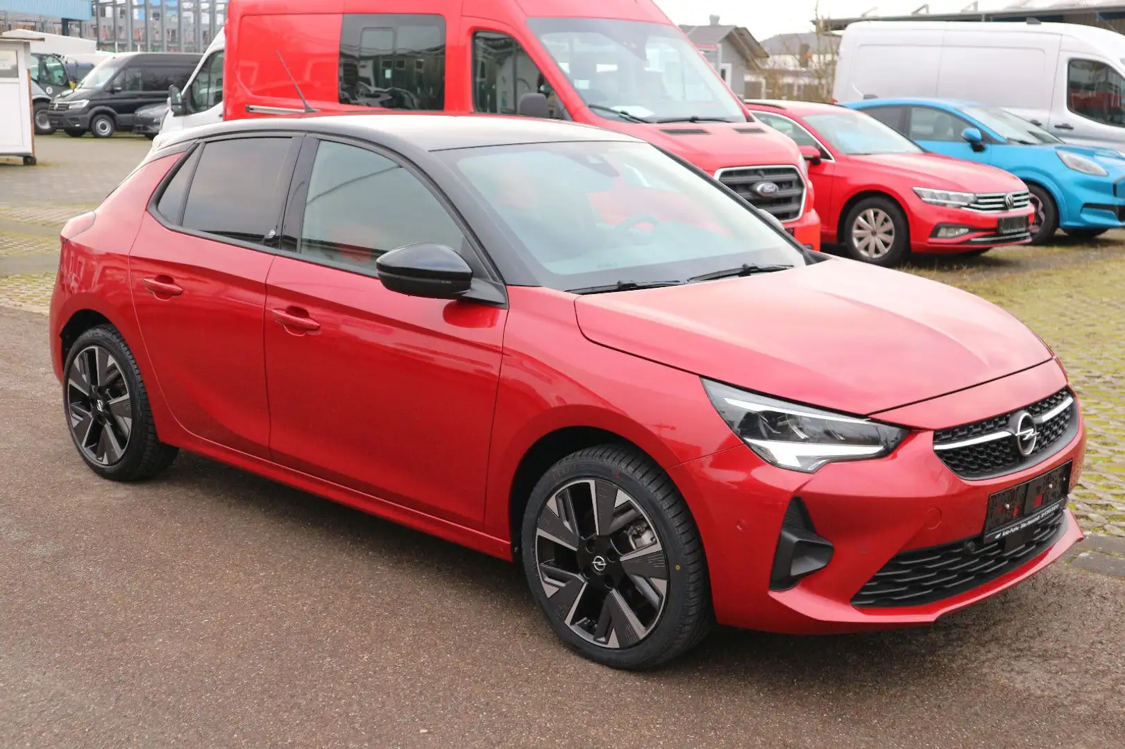 Opel Corsa GS LINE100KW Teilleder NAVI KAMERA LED SHZ Rot - 2