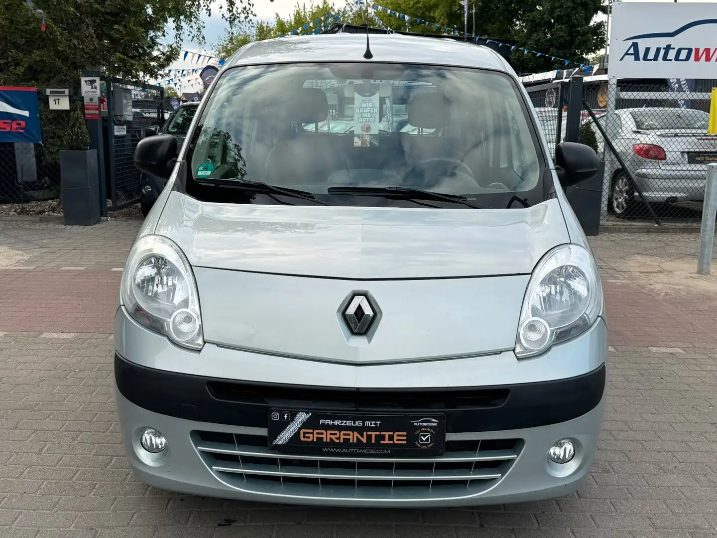Renault Kangoo Expression 1.6*Klima*EU5*TÜV+SERVICE NEU Grijs - 2