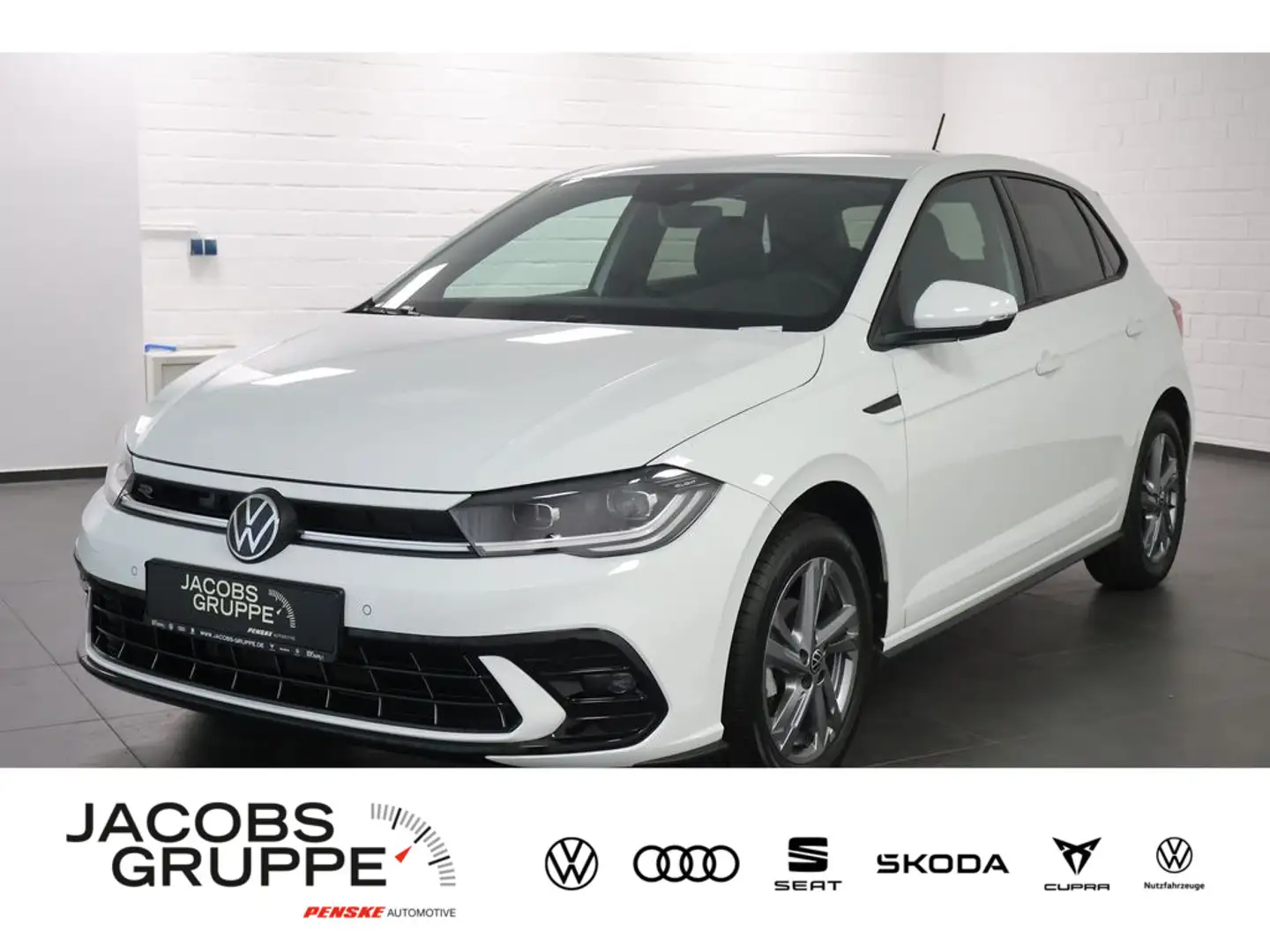 Volkswagen Polo VI 1.0 TSI R-Line DSG,Navi,Matrix,ACC Fehér - 1