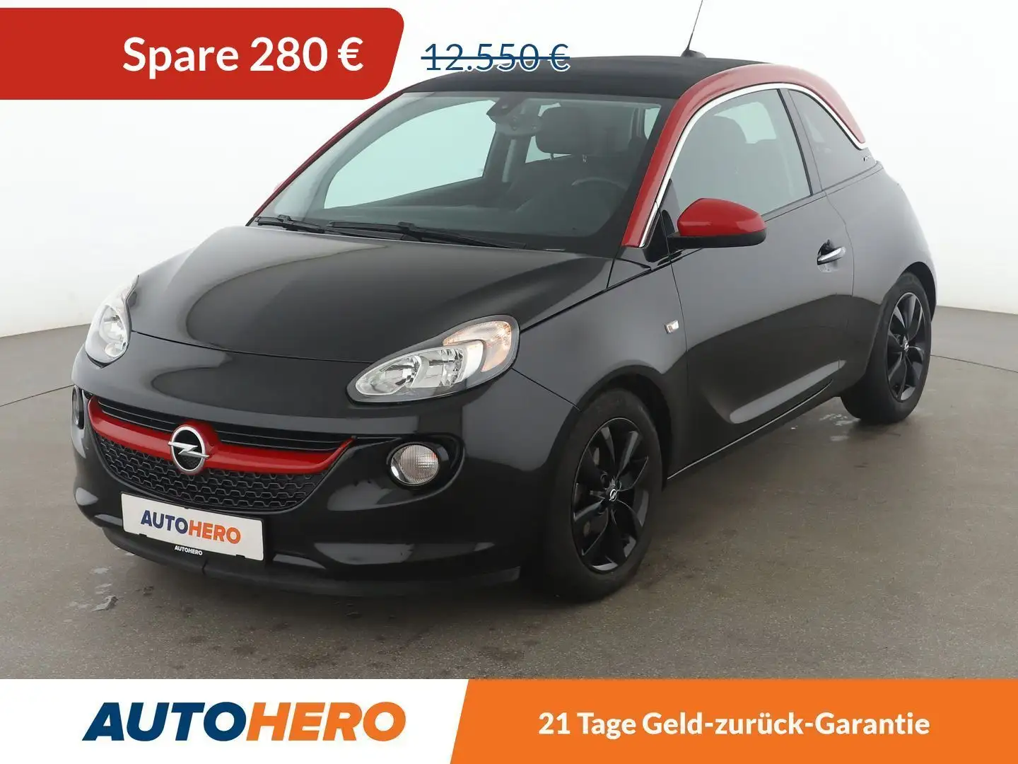 Opel Adam 1.4 Open Air ecoFlex Aut.*TEMPO*PDC*SHZ*KLIMA* Negro - 1
