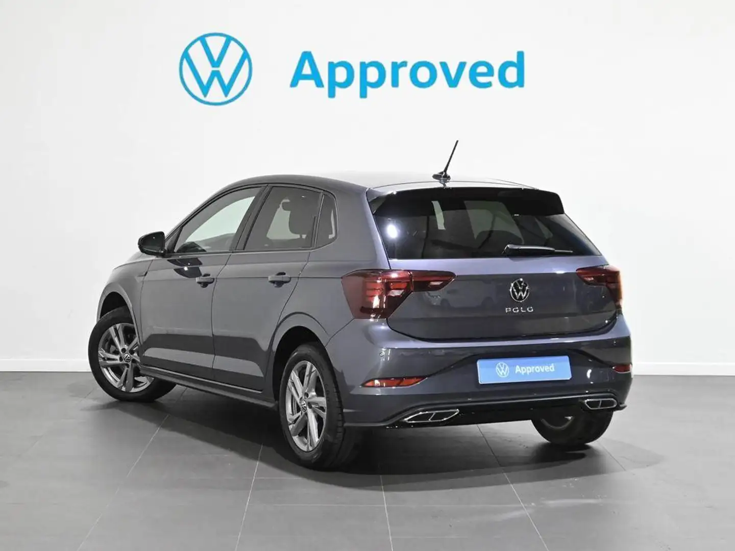 Volkswagen Polo 1.0 TSI R-Line DSG 85kW Grijs - 2