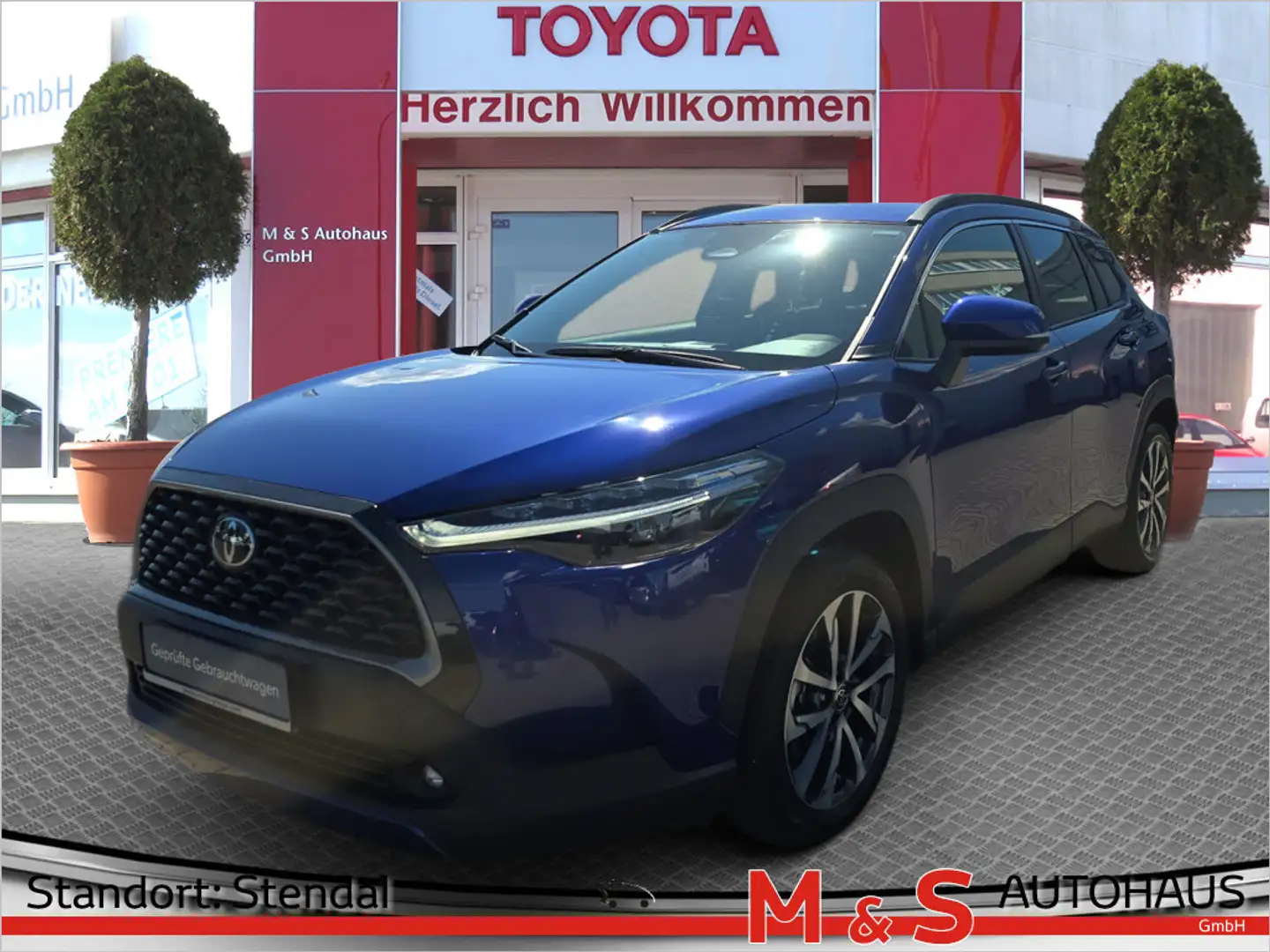 Toyota Corolla Cross 1.8 Hybrid FWD Team Deutschland Bleu - 1