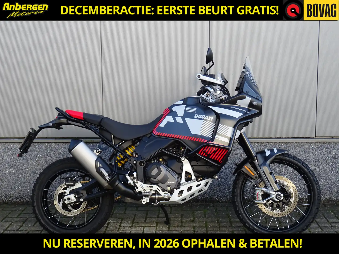 Ducati DesertX Zwart - 1