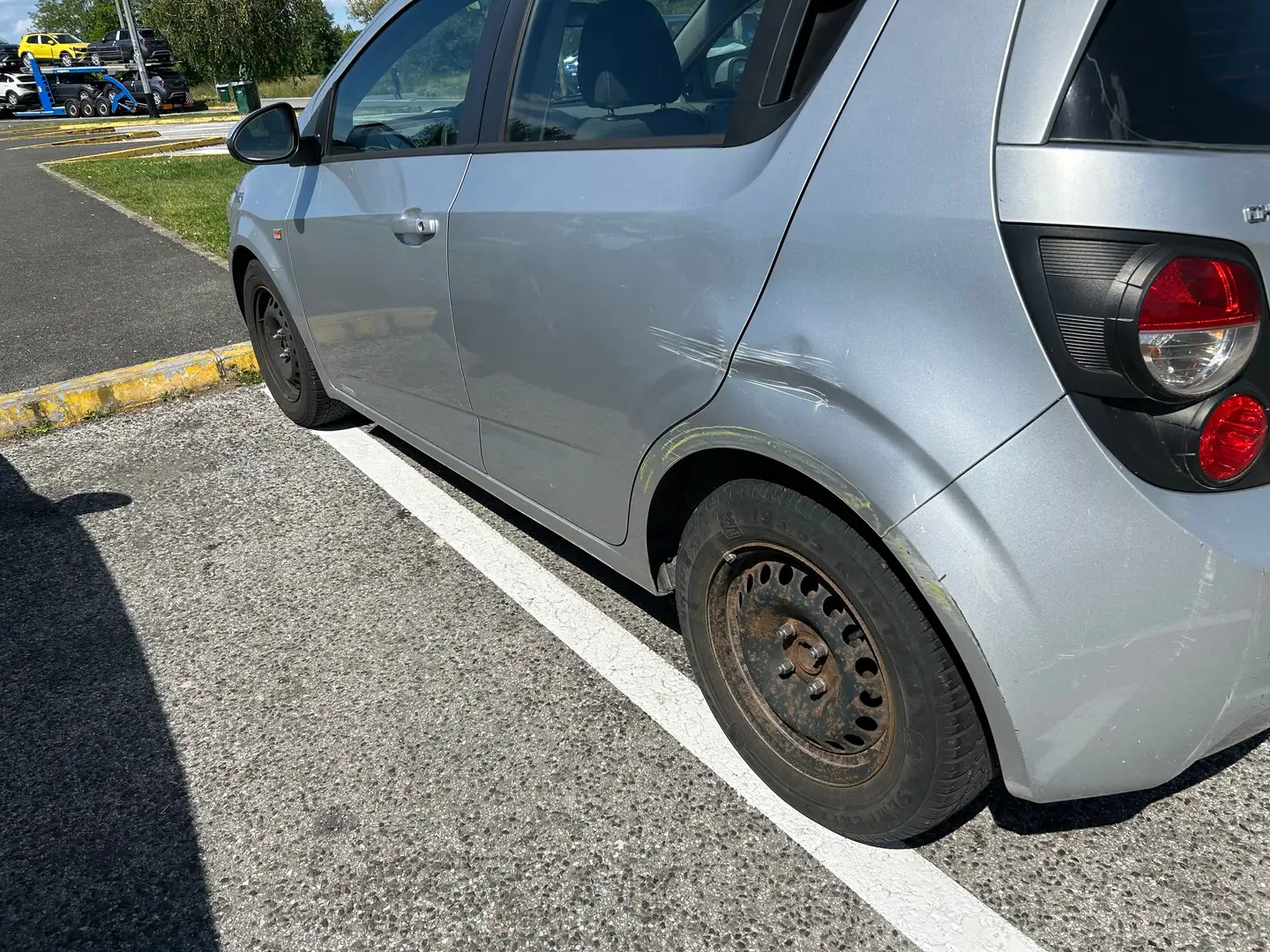 Chevrolet Aveo Aveo 1,2 LS LS Srebrny - 2