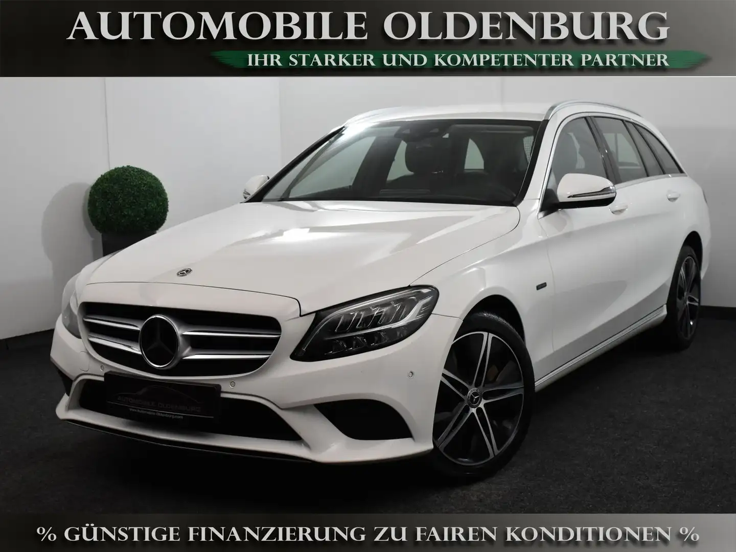 Mercedes-Benz C 300 de T Avantgarde *Distro+*AHK*Wide*Burm*Kam Weiß - 1