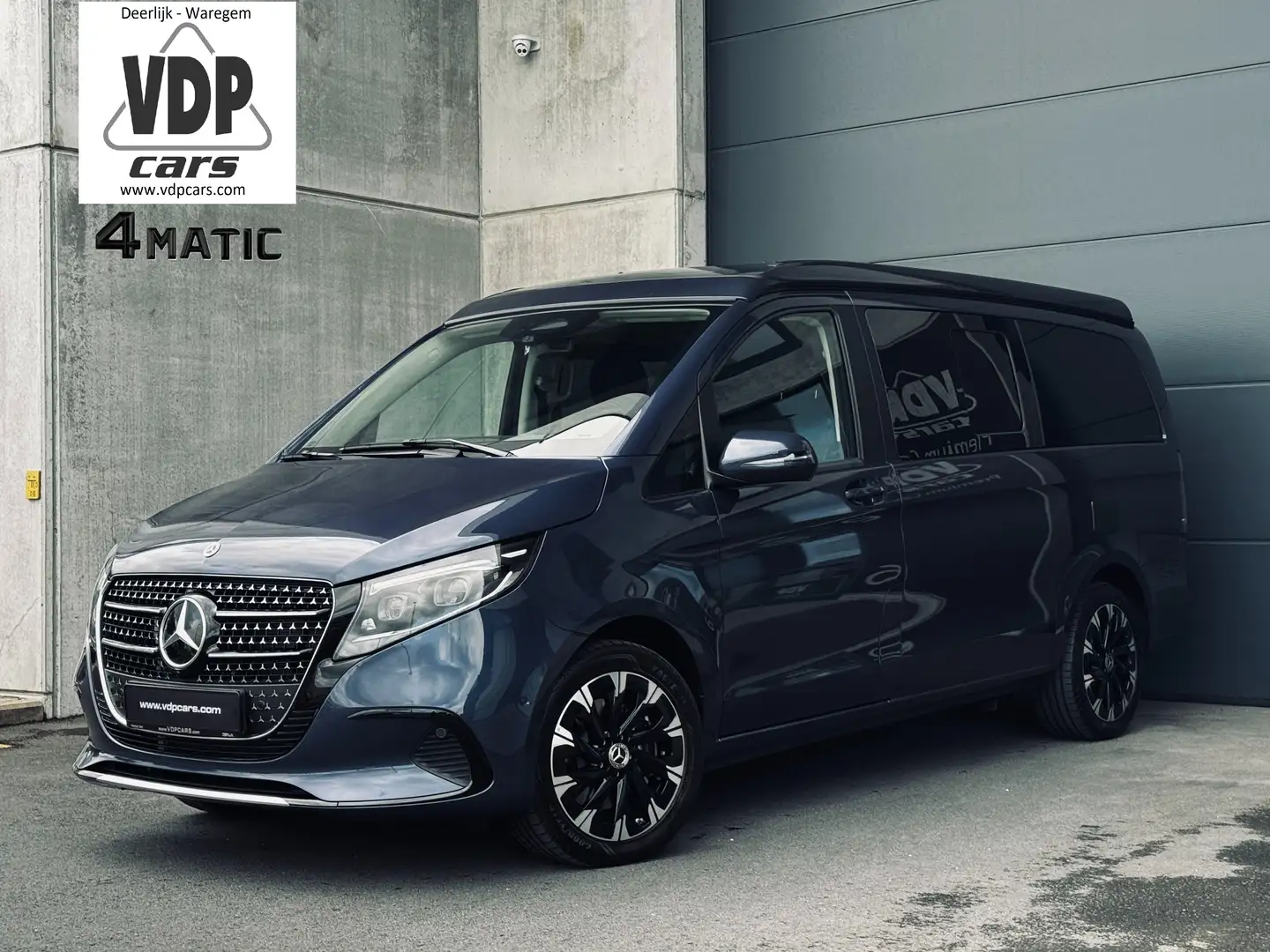 Mercedes-Benz Marco Polo V220d 4MATIC 4x4 DISTRONIC MULTIBEAM MBUX TREKHAAK Bleu - 1