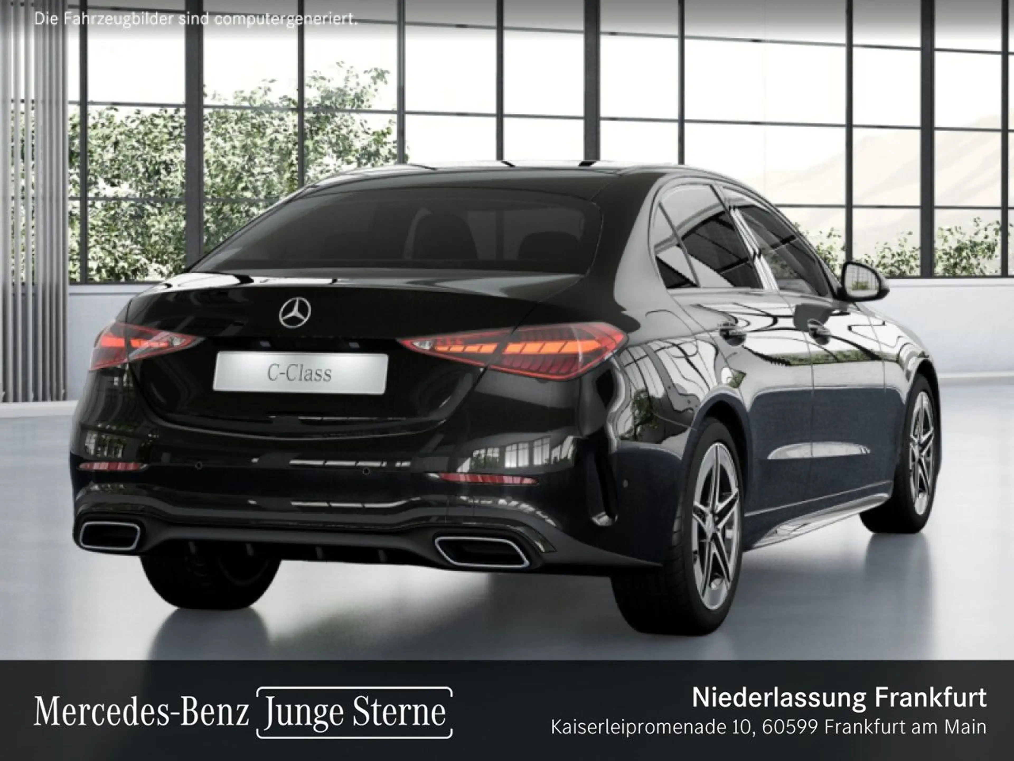 Mercedes-Benz C 300 d AMG+NIGHT+LED+BURMESTER+KAMERA+TOTW+9G — photo 4