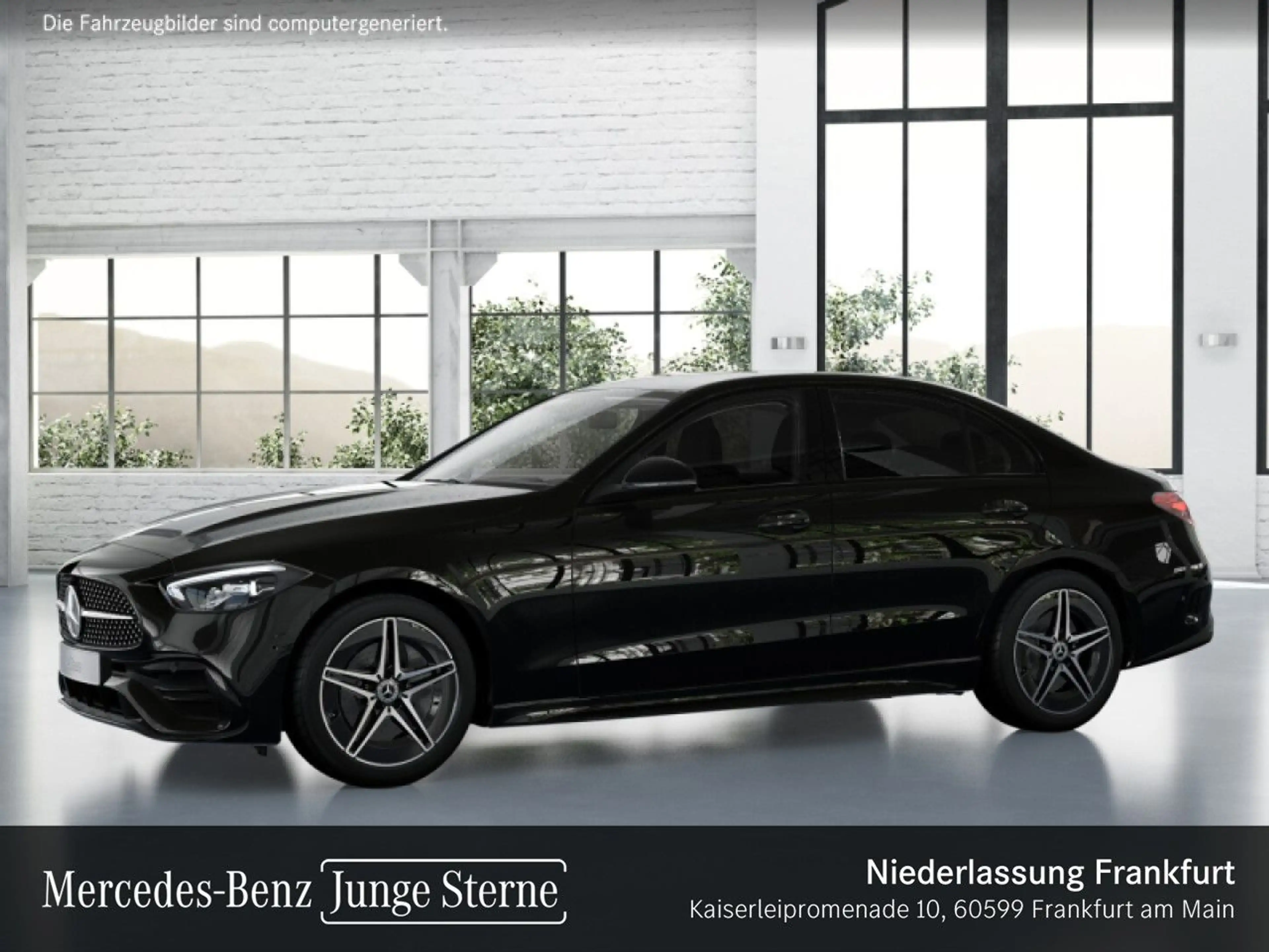 Mercedes-Benz C 300 d AMG+NIGHT+LED+BURMESTER+KAMERA+TOTW+9G — photo 3