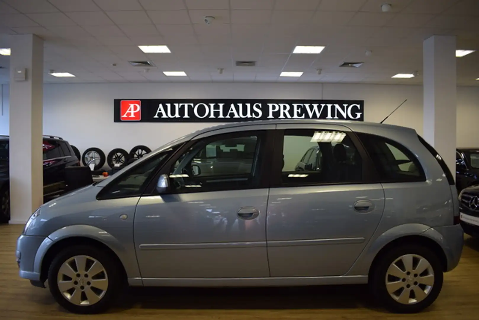 Opel Meriva 1.6 SITZHEIZUNG/AHK/PDC/TEMPOMAT/2.BESITZ Bleu - 2