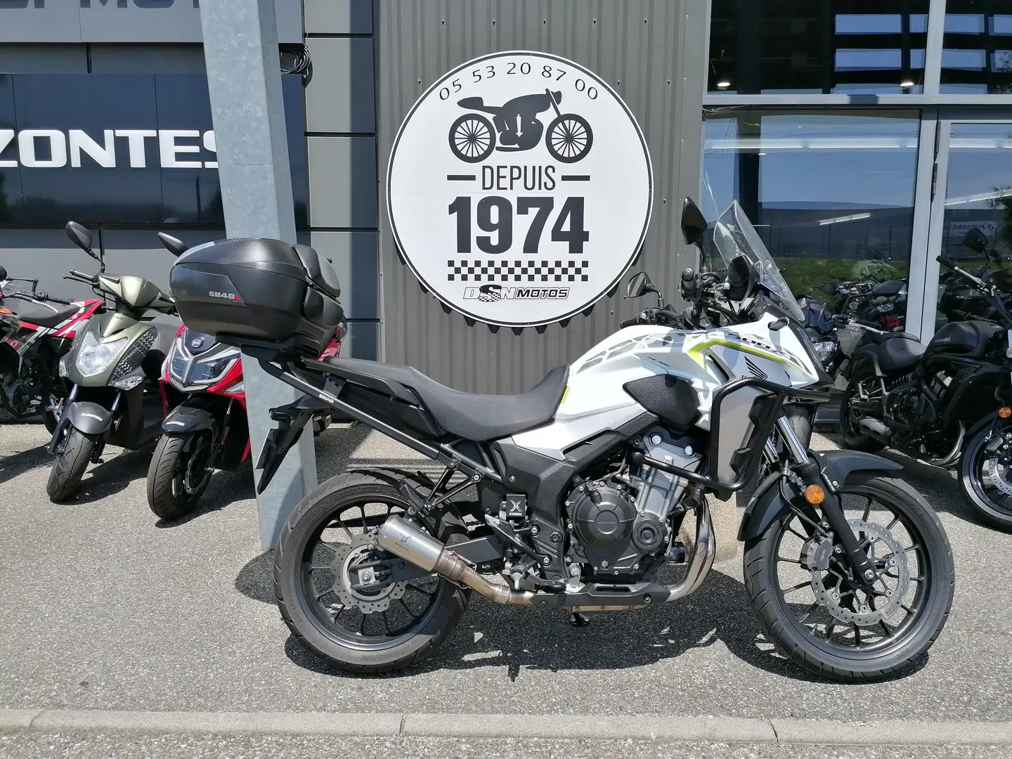 Honda CB 500 Fehér - 1