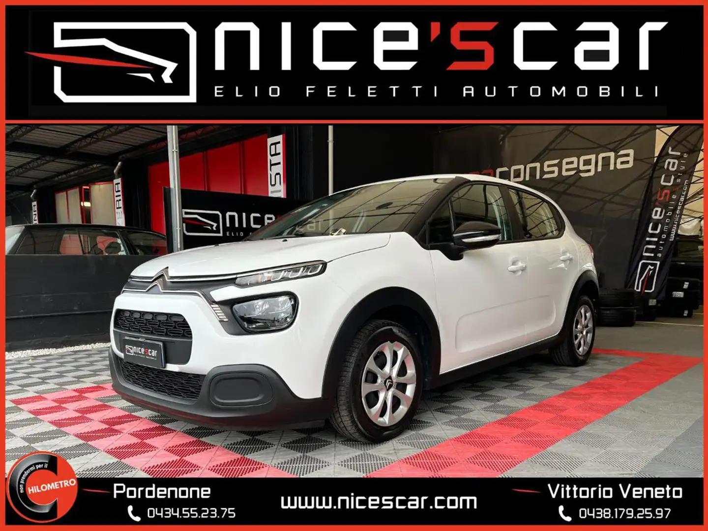 Citroen C3 BlueHDi 100 S&S Feel Bianco - 1