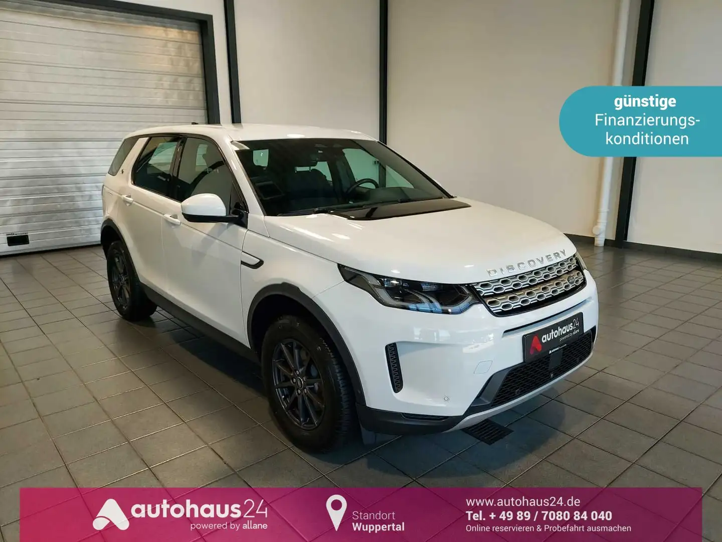 Land Rover Discovery Sport 2.0 D165 AHK|CAM|LED|Allrad Weiß - 1