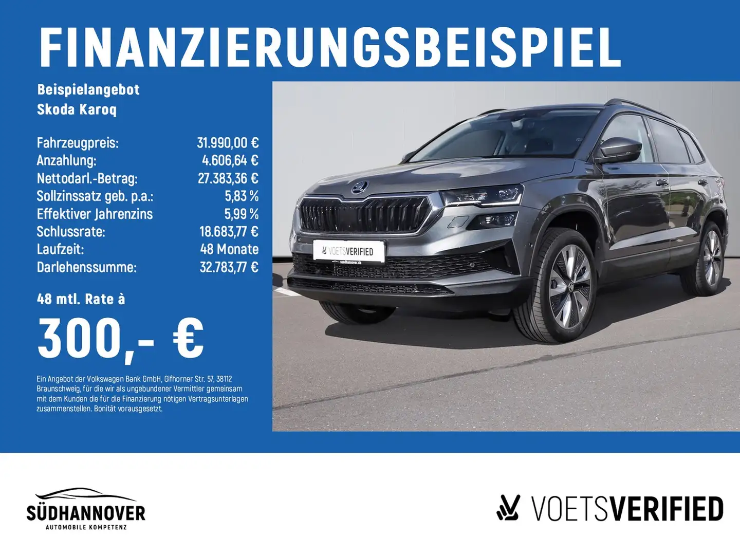 Skoda Karoq Style 2.0 TDI DSG 4x4 AHK+NAVI+LED+SHZ+PDC Grau - 2