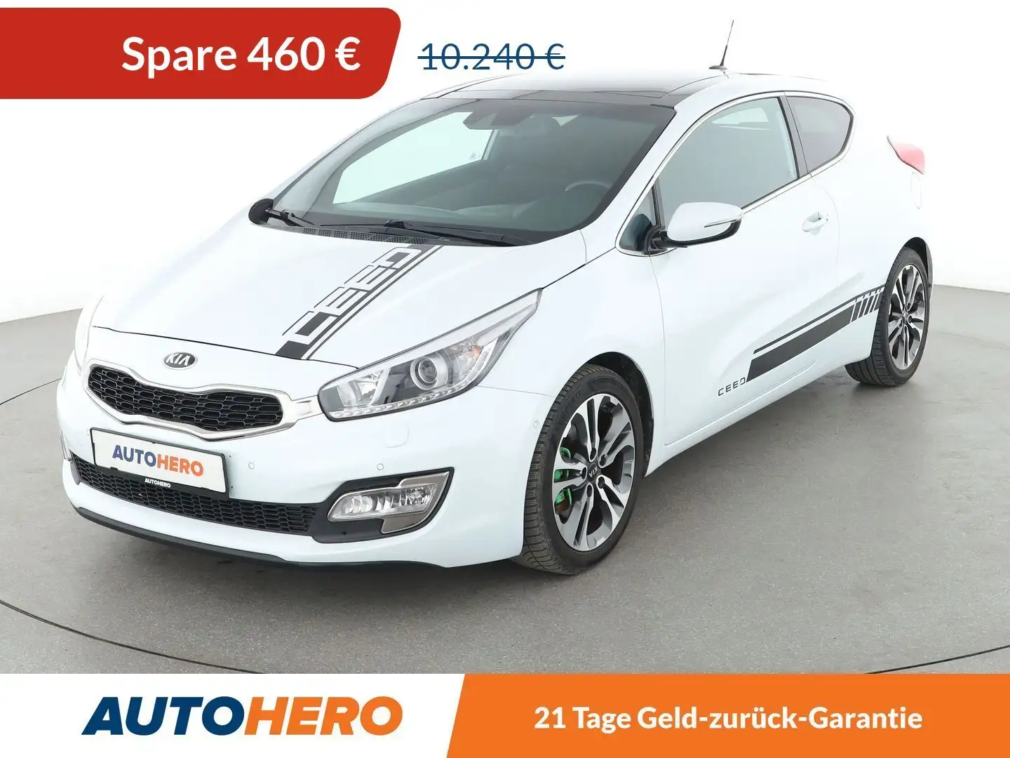 Kia ProCeed / pro_cee'd 1.6 GDI Spirit *NAVI*PDC*SHZ*LHZ*TEMPO*ALU* Weiß - 1