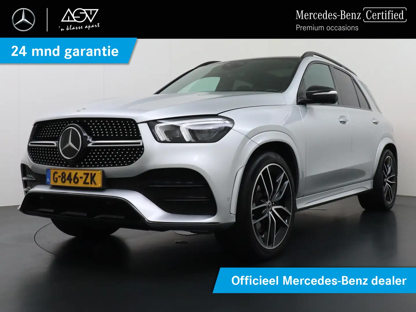 Mercedes-Benz GLE 300 d 4MATIC AMG Premium Plus | Luchtvering (Airmatic) Gris - 1