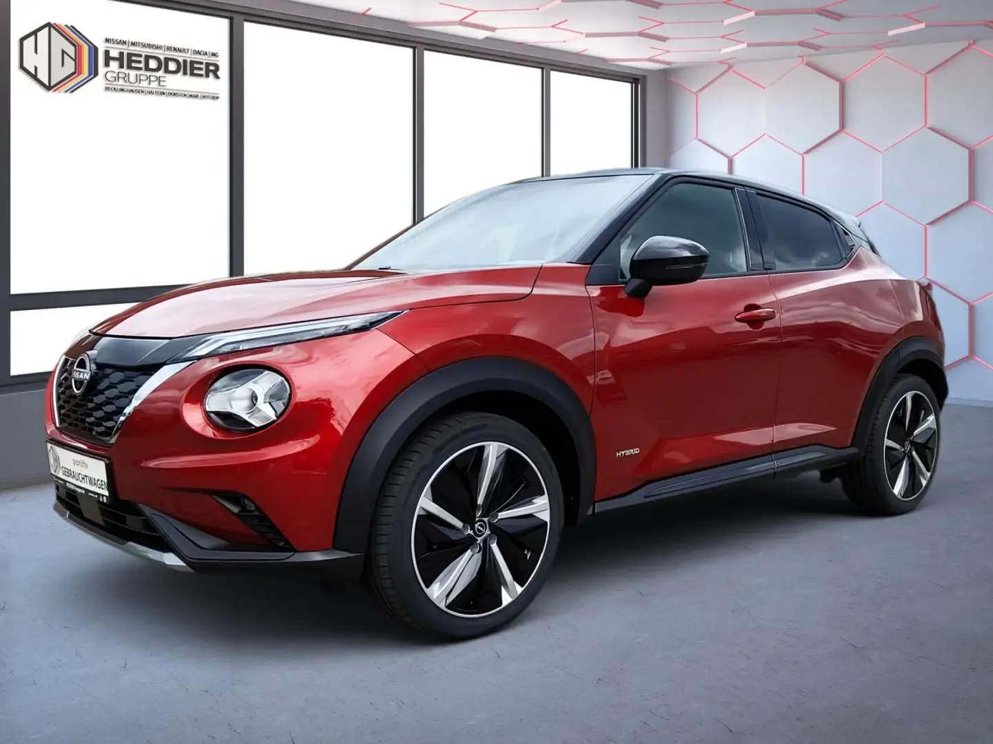 Nissan Juke Hybrid N-Design*NAVI*KAMERA*PDC*SHZ* Wit - 1