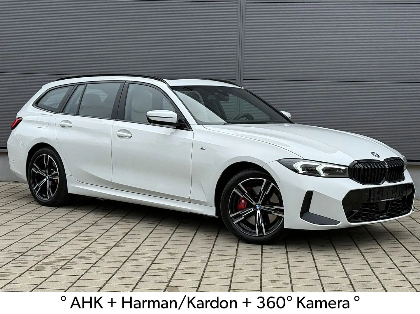 BMW 330 e Touring M Sport PRO*Pano*AHK*ACC*360° Weiß - 2