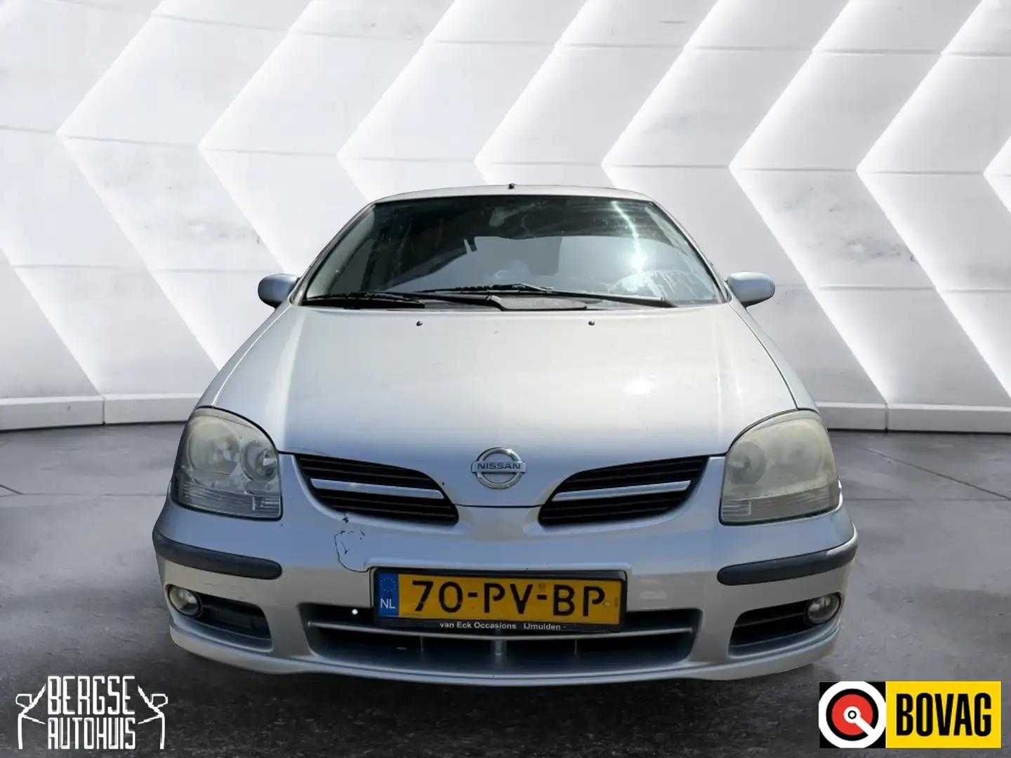 Nissan Almera Tino 1.8 Tekna Navi Camera Trekhaak Ecc Gris - 2