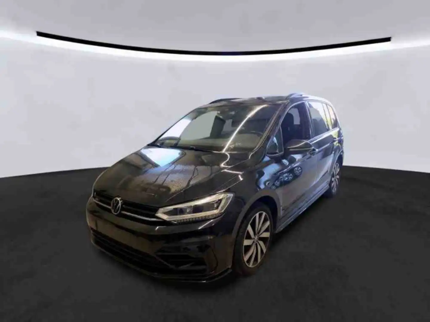 Volkswagen Touran 2.0 TDI DSG R-LINE 7-SITZE PANO ST.HEIZ L Schwarz - 2