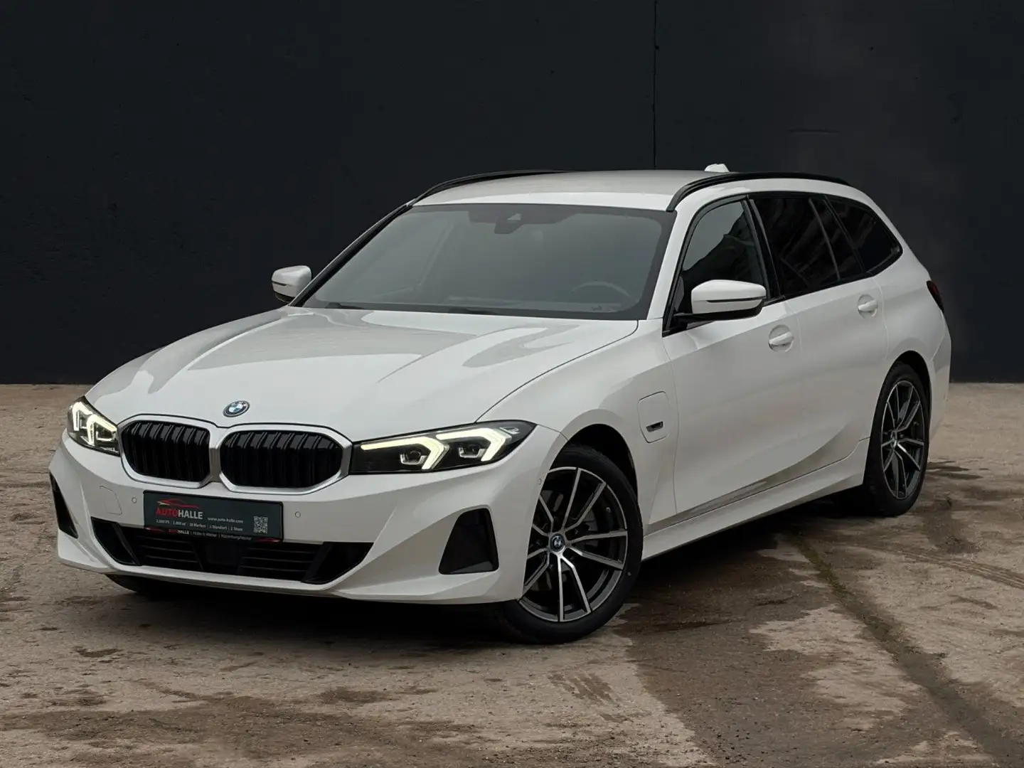 BMW 330 e Touring Advantage Akustik LcPlus HIFI CAM Blanco - 1