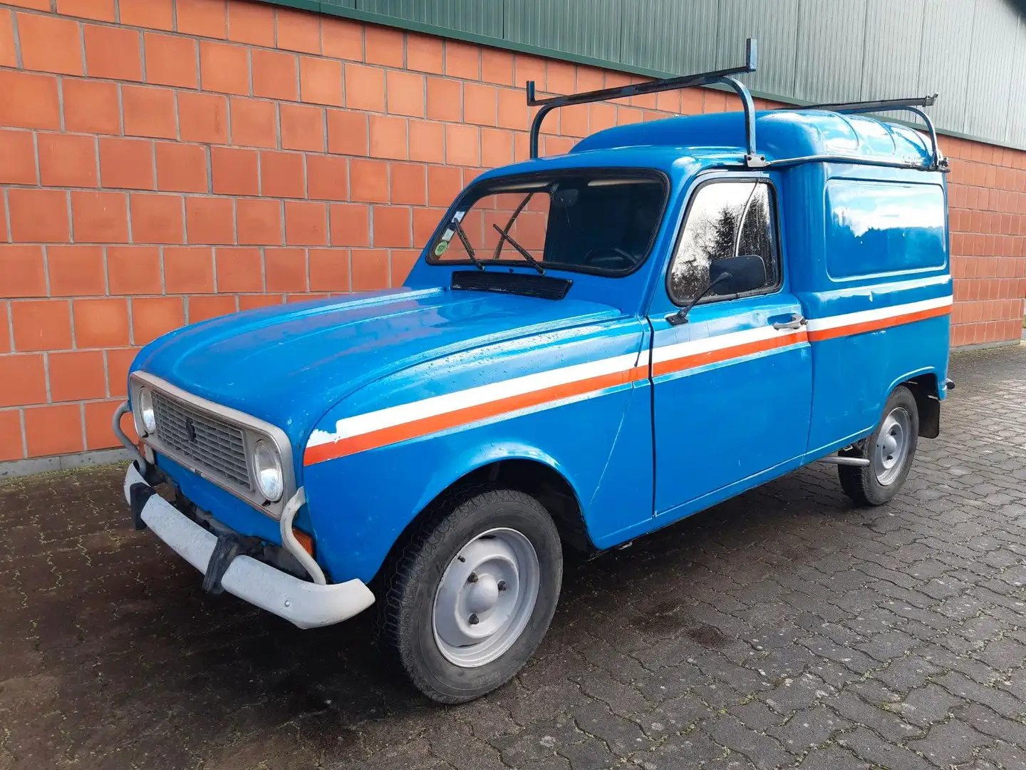 Renault R 4 - F4 Kasten - Originalzustand - 1.Hand Blau - 1