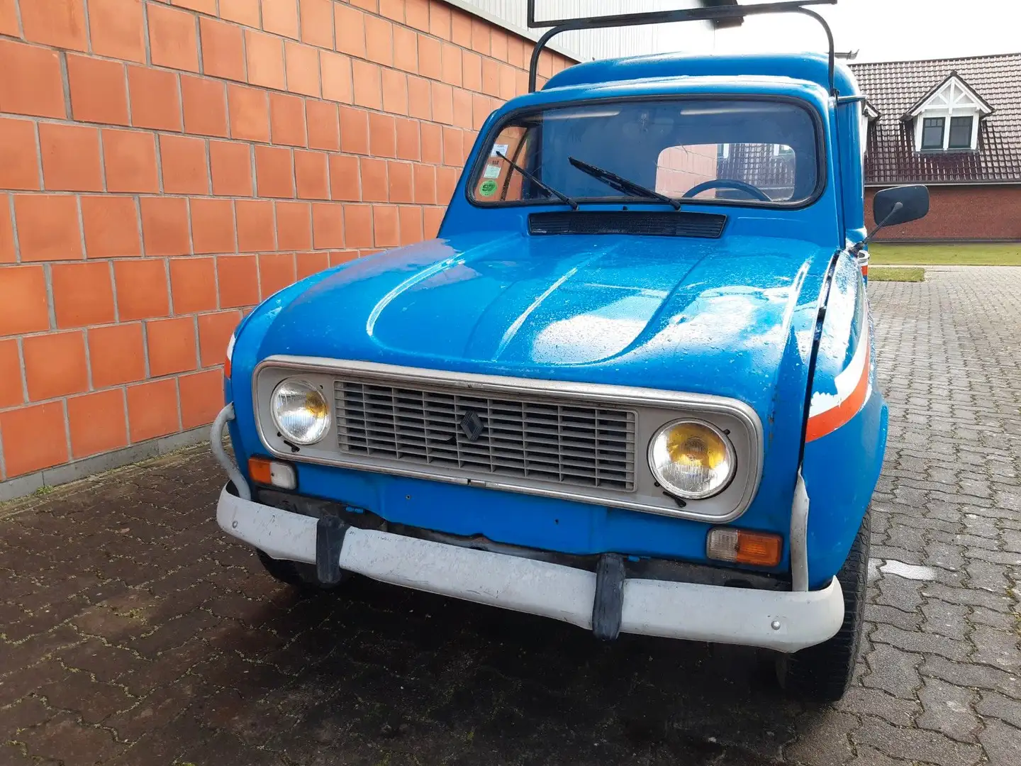 Renault R 4 - F4 Kasten - Originalzustand - 1.Hand Blau - 2