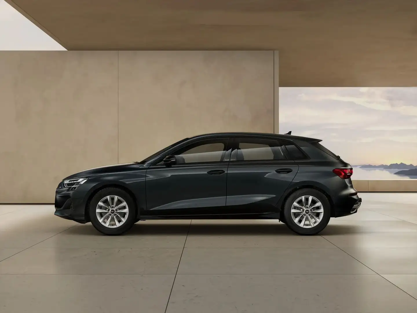 Audi A3 Sportback ACC|AHK|RFK|LED|Carplay|Klima|PD... Grau - 2