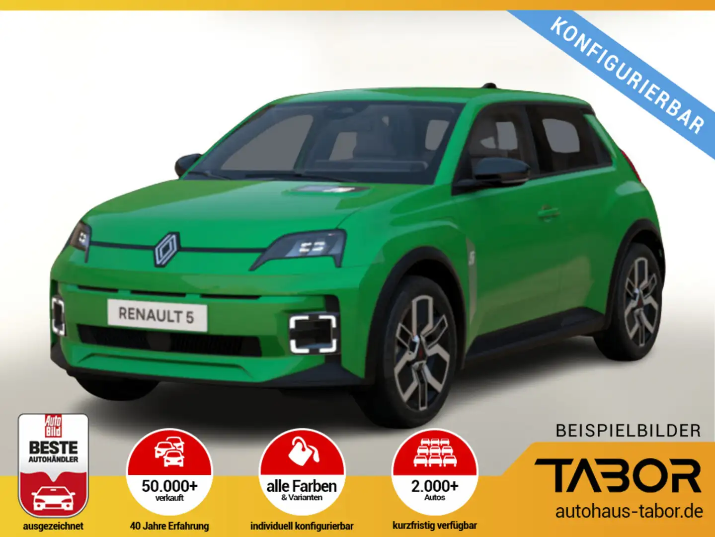 Renault R 5 Techno 10 Comfort Range Grün - 1