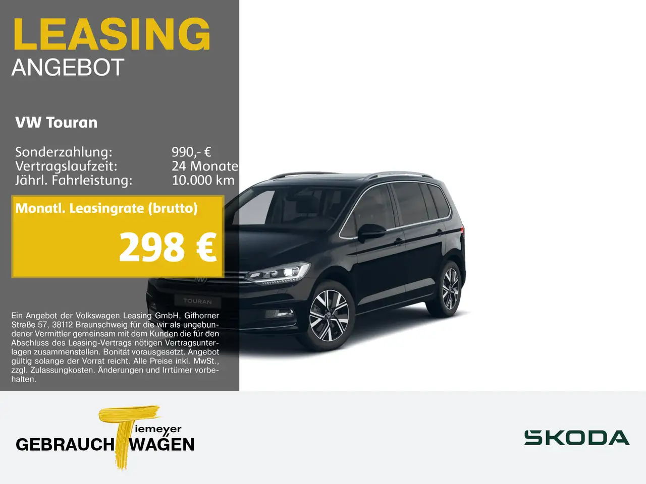 Volkswagen Touran 1.5 TSI DSG HIGHLINE 7-SITZE AHK PANO NAV