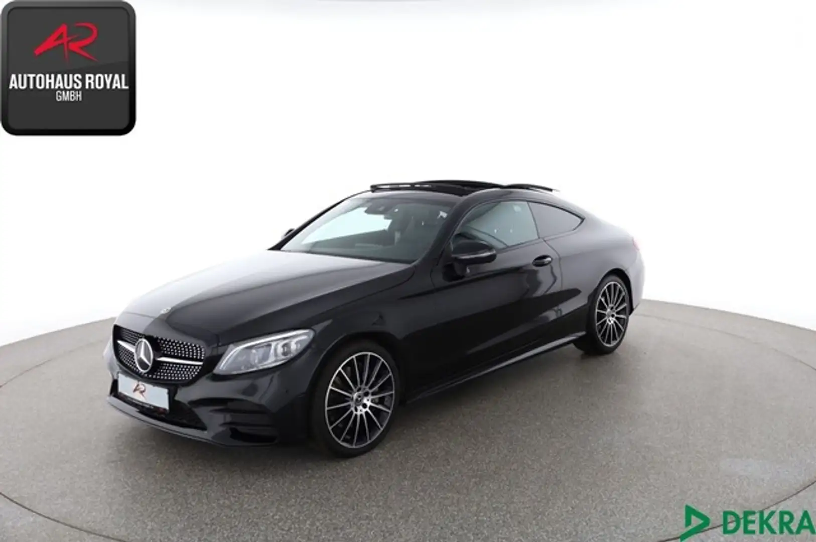 Mercedes-Benz C 300 4M Coupe AMG NIGHT MULTIBEAM,DISTRO,PANO Schwarz - 1