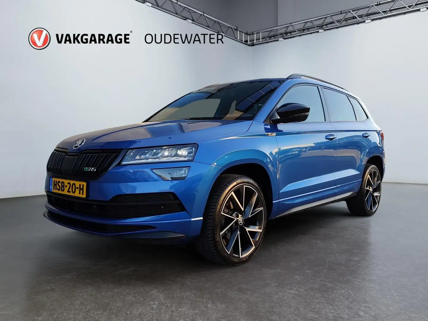 Skoda Karoq 1.5 TSI ACT Sportline Business Blauw - 1