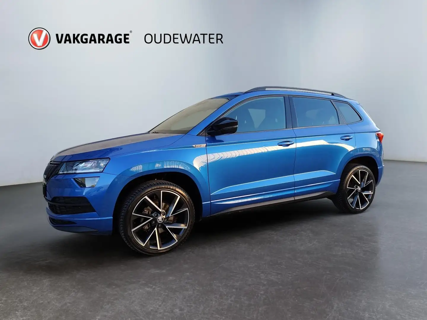 Skoda Karoq 1.5 TSI ACT Sportline Business Blauw - 2