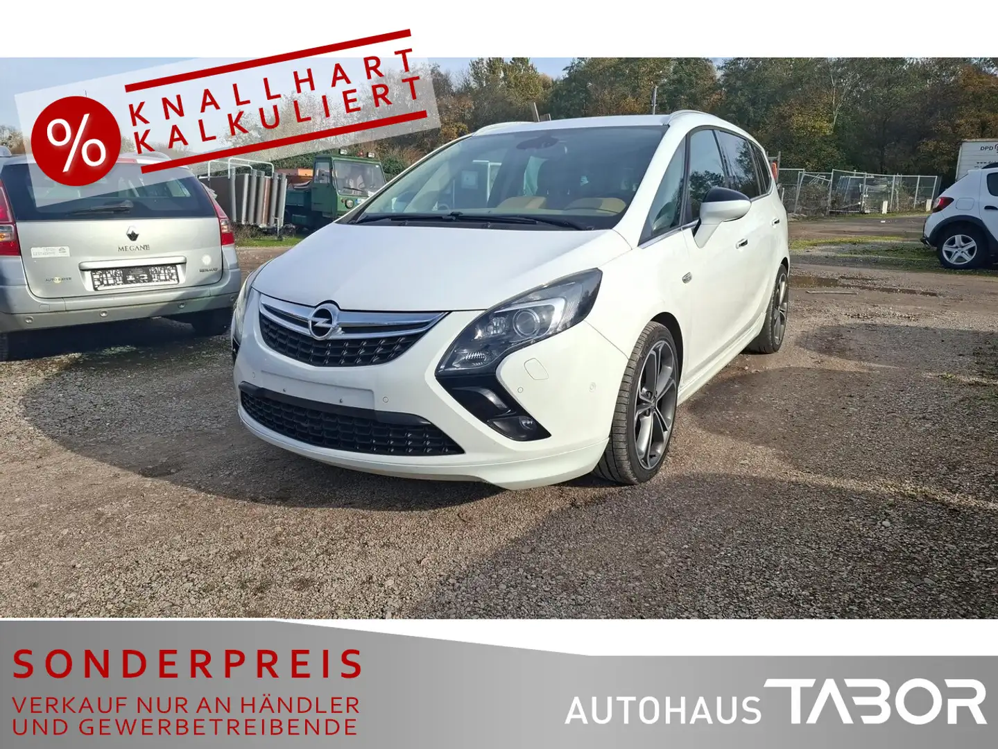 Opel Zafira Tourer Tourer 1.4T Innovation PDC Navi FlexFix Weiß - 1