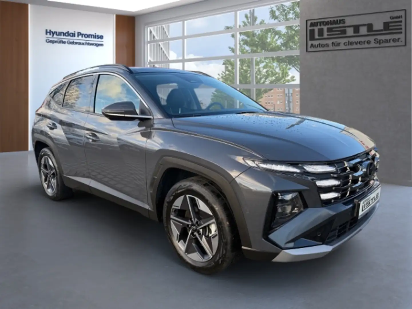 Hyundai TUCSON FL Advanced Plus MHEV 1.6 +MATRIX+RFK+KLIMA+LEDER+ Grau - 2