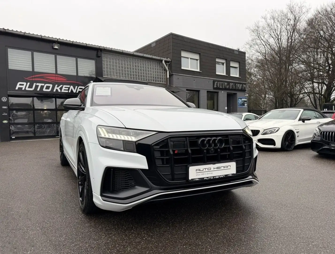 Audi SQ8 4.0TFSI ACC/HUD/Carbon/Wankst/NightVis/23' Blanc - 1