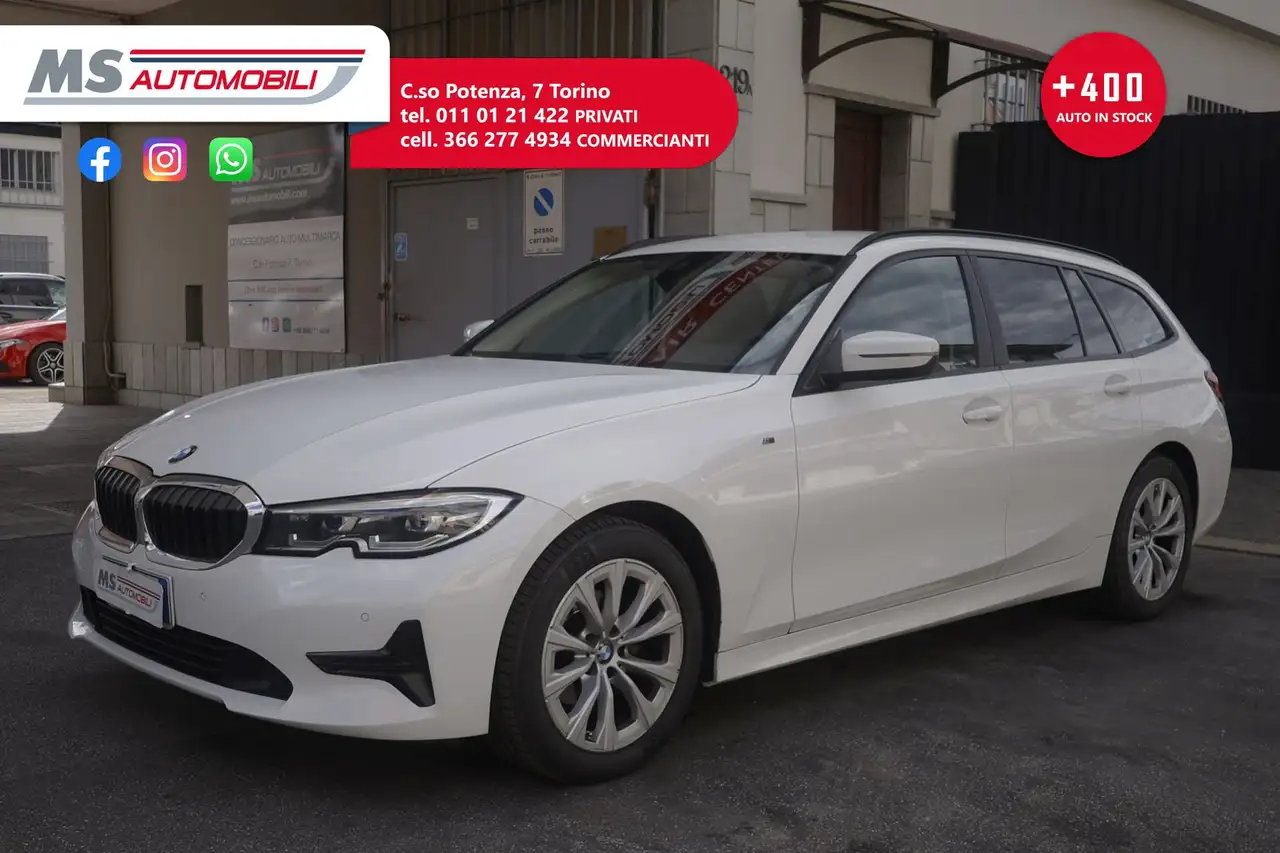 BMW 318 318d Business Advantage Auto Unicoproprietario, миниатюра 12