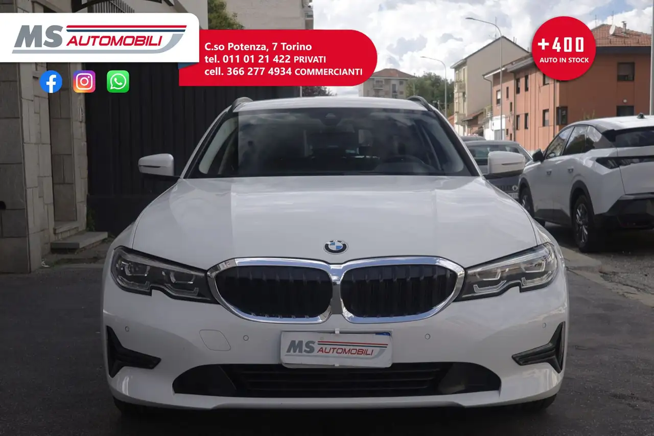 BMW 318 318d Business Advantage Auto Unicoproprietario, миниатюра 10