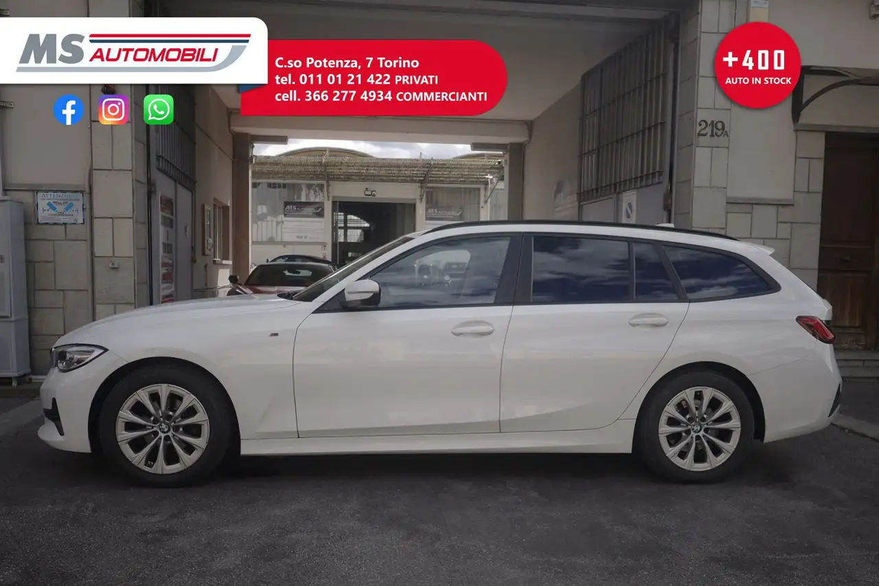 BMW 318 318d Business Advantage Auto Unicoproprietario, миниатюра 4