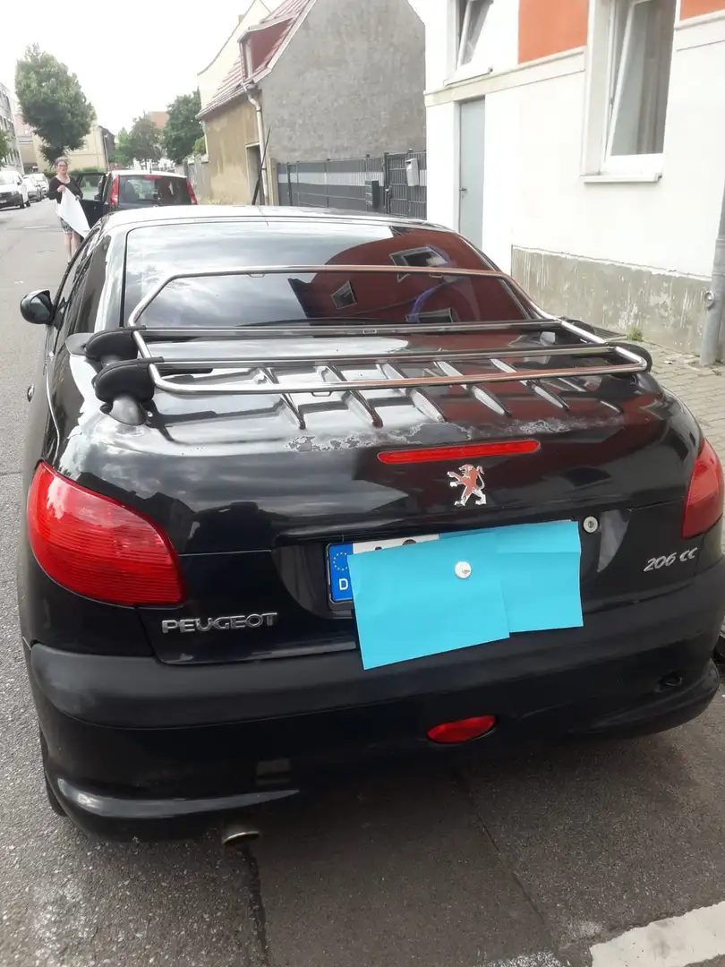 Peugeot 206 206 CC 135 Platinum Schwarz - 2