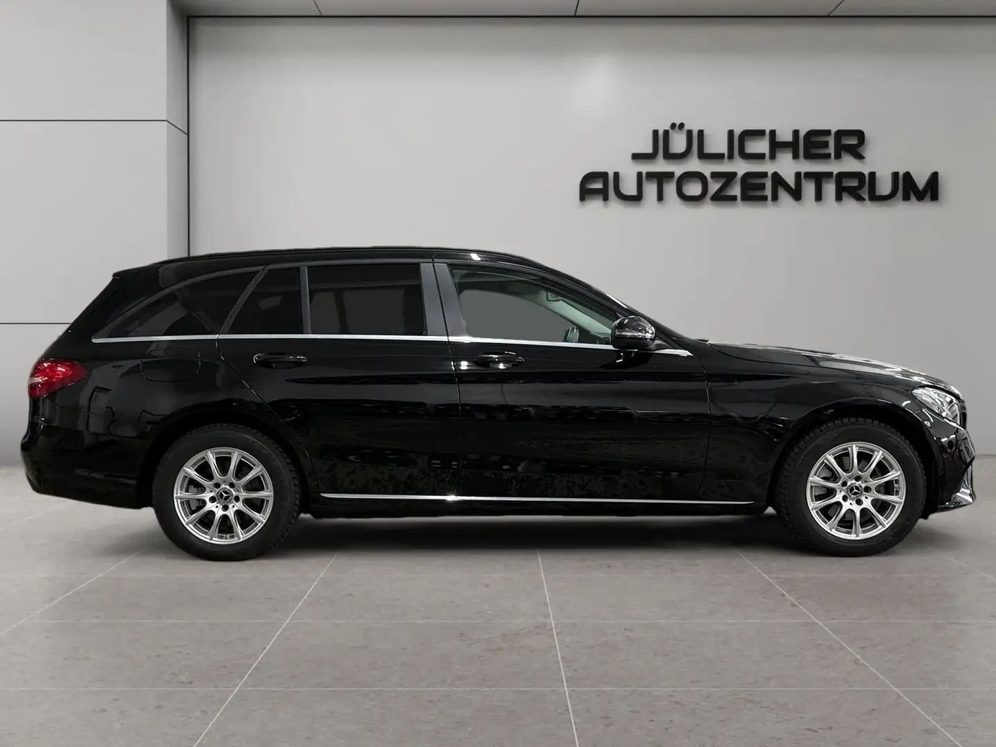 Mercedes-Benz C 200 d T-Modell Aut., 1.Hand, Tüv/Au+ Insp. Neu Zwart - 2