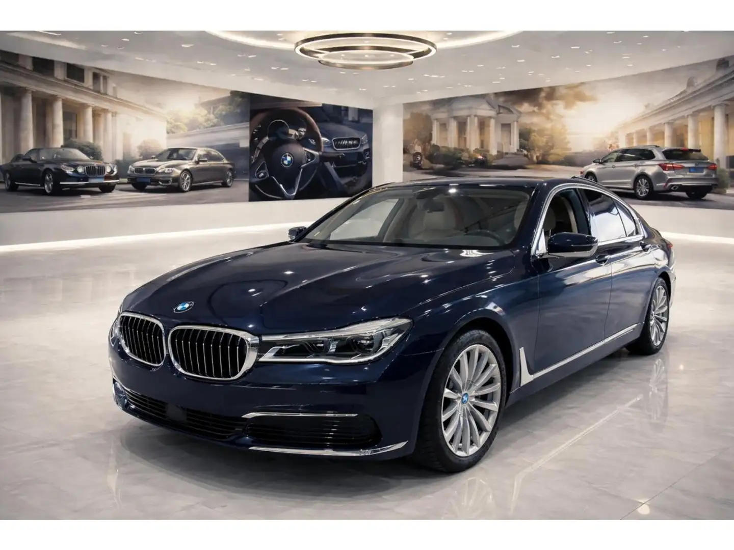 BMW 750 750i XDRIVE 4X4 G11 4.4 BITURBO 450 Blau - 1