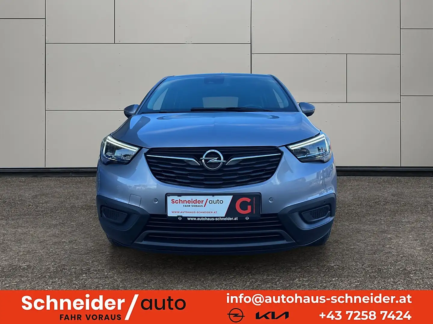 Opel Crossland X 1,2 Turbo Direct Injection Edition St./St. Aut. Grau - 2