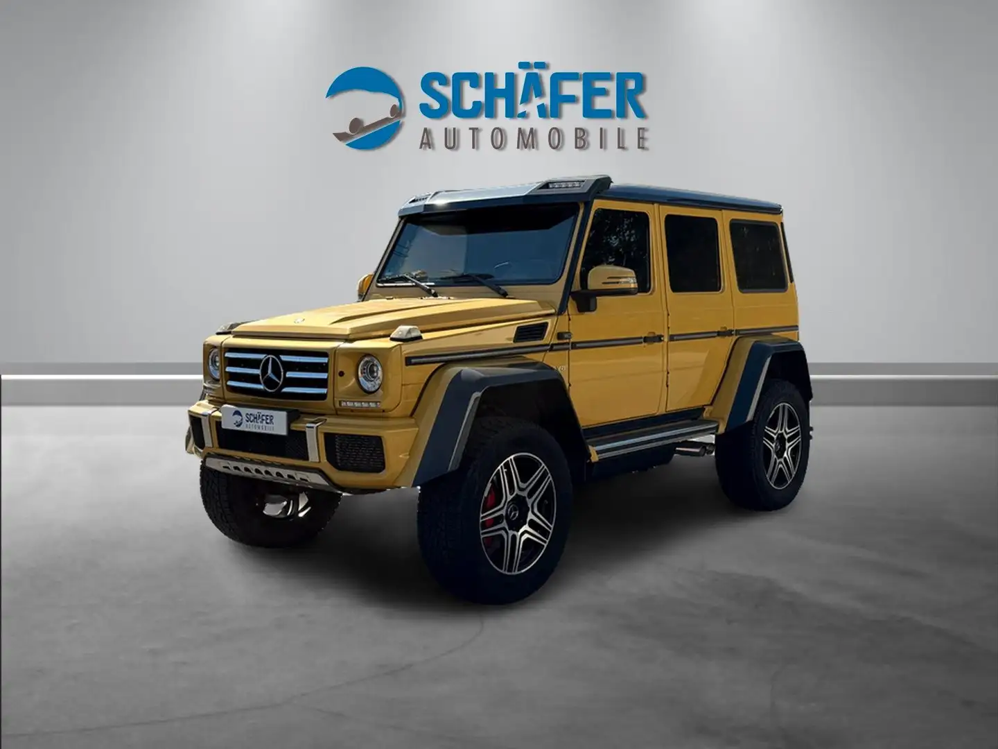Mercedes-Benz G 500 G500 4x4² #SONDERLACK #BRABUS-TRITTBRETTER Giallo - 1