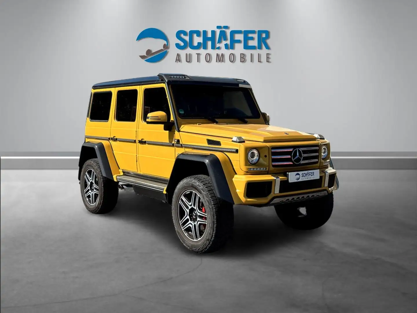 Mercedes-Benz G 500 G500 4x4² #SONDERLACK #BRABUS-TRITTBRETTER Żółty - 2