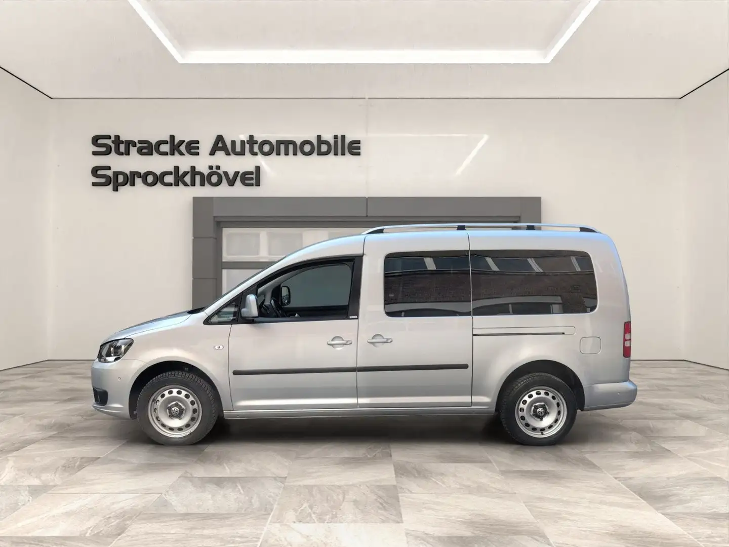 Volkswagen Caddy Maxi Cup BMT*1 Hand*7-Sitze*AHK*TÜV Neu! Argento - 2
