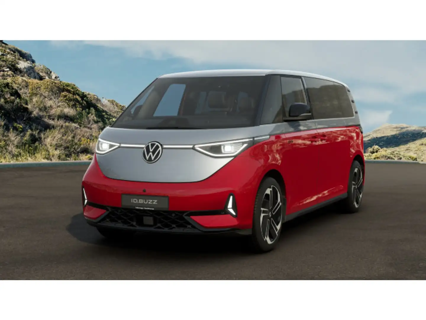 Volkswagen ID. Buzz ID.Buzz GTX LWB *6-sitzer*AHK*IQ.LIGHT*PANO*21'' Rot - 2