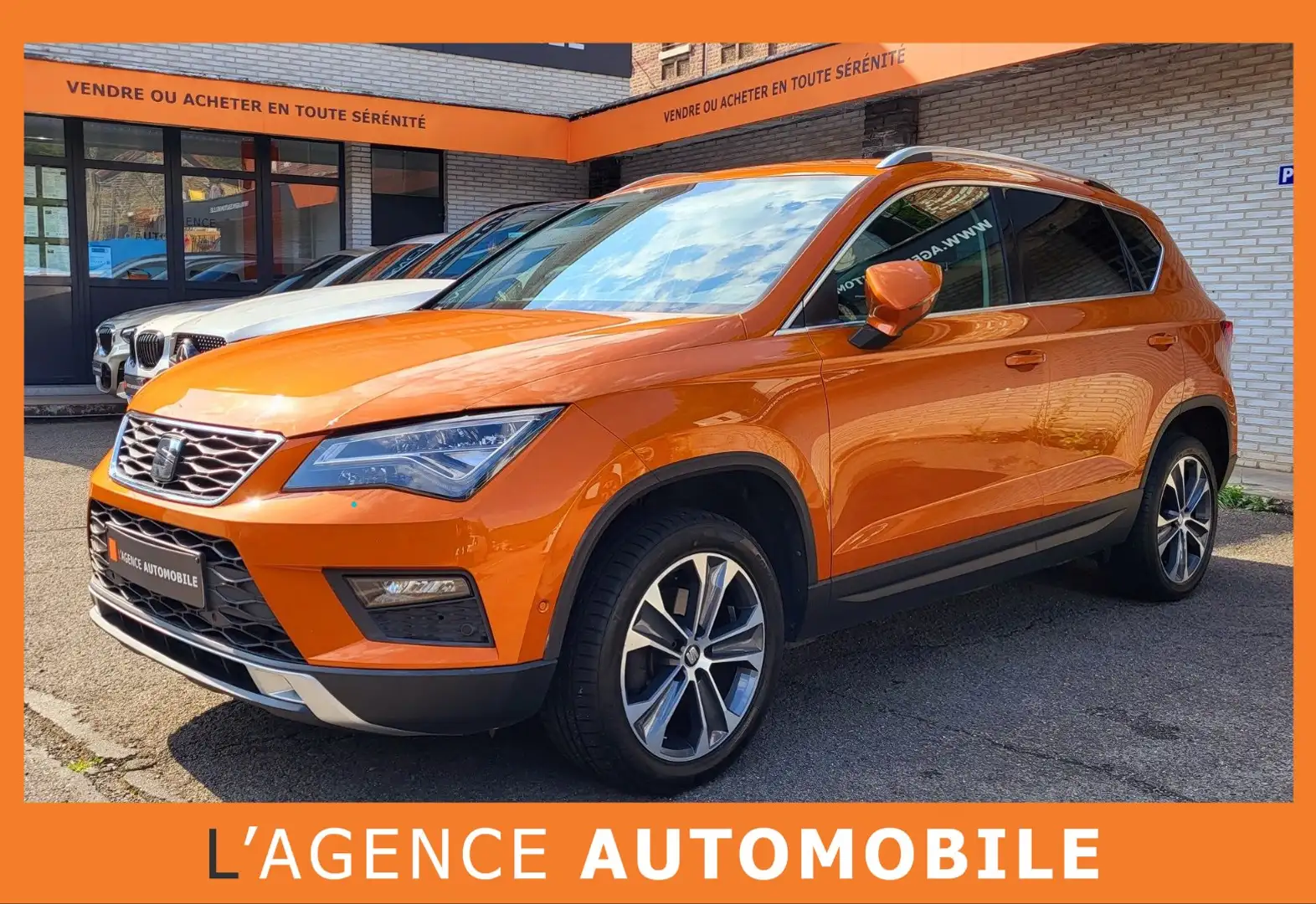SEAT Ateca Ateca 1.6CR Style Move! Luxe DSG ACC -GARANTIE 12M Orange - 1