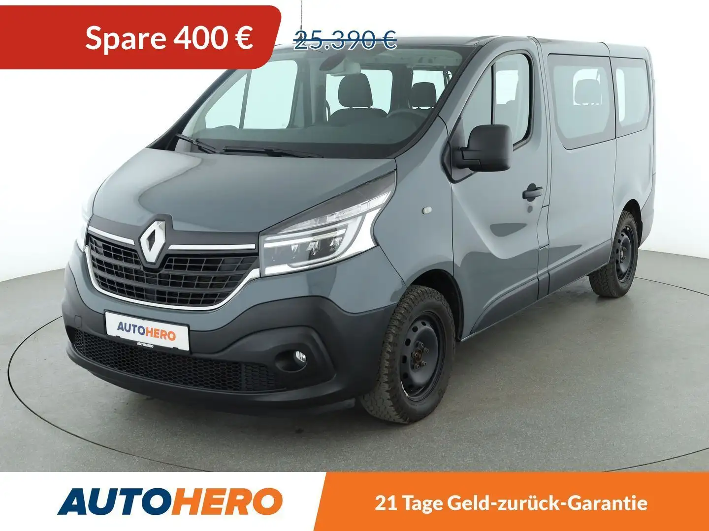 Renault Trafic 2.0 dCi L1H1 2,8t (8/9 Sitze) Life*TEMPO*PDC*SHZ* Gri - 1