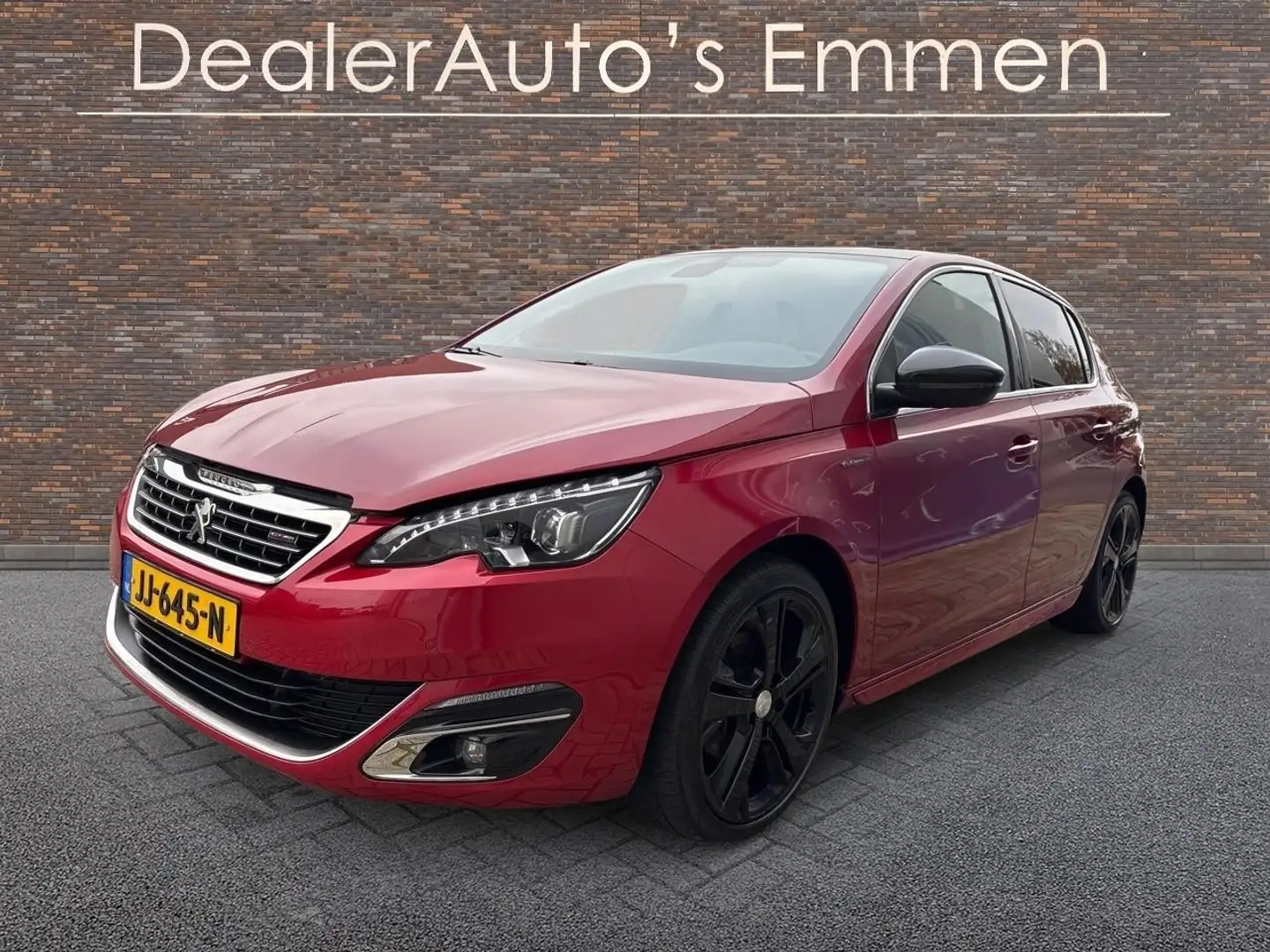 Peugeot 308 1.2 130PK GT LINE EXX LMV PANODAK NAVIGATIE CAMERA Rood - 2
