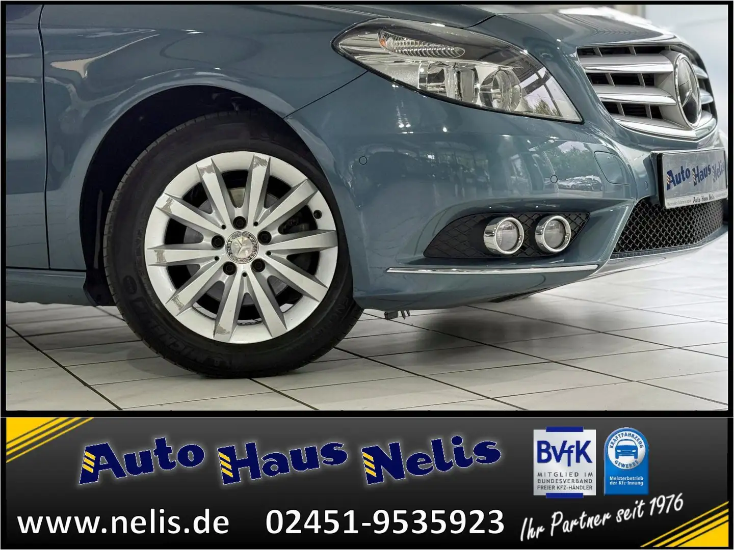 Mercedes-Benz B 180 CDI BE Sports Tourer Autom. AHK Navi BT US Bleu - 2